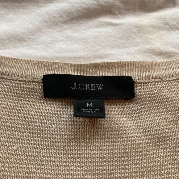 Cream Long Cardigan with Long Sleeves - Picture 2 of 4